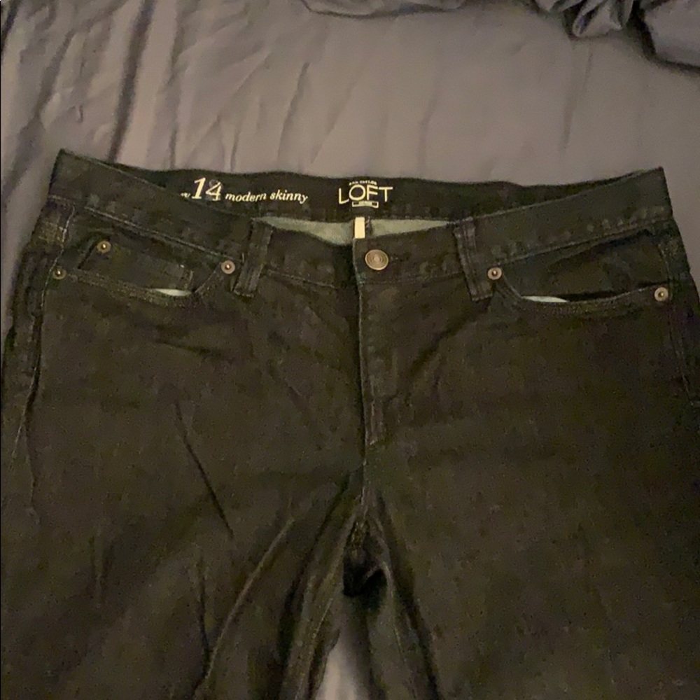 Loft Modern Skinny Jeans size 12.